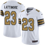 Nike New Orleans Saints #23 Marshon Lattimore White Men's Stitched Nfl Limited Rush Jersey Nfl