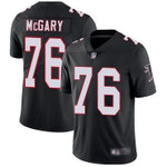 Falcons #76 Kaleb Mcgary Black Alternate Men's Stitched Football Vapor Untouchable Limited Jersey Nfl