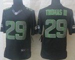 Nike Seattle Seahawks #29 Earl Thomas Iii Black Impact Limited Jersey Nfl