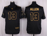 Nike Chargers #13 Keenan Allen Black Men's Stitched Nfl Elite Pro Line Gold Collection Jersey Nfl