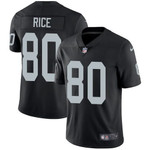 Nike Oakland Raiders #80 Jerry Rice Black Team Color Men's Stitched Nfl Vapor Untouchable Limited Jersey Nfl