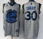 Golden State Warriors #30 Stephen Curry Gray Static Fashion Jersey Nba