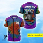 Rave To The Grave Jauz Rave Edm Baseball Jersey | Colorful | Adult Unisex | S - 5Xl Full Size - Baseball Jersey Lf