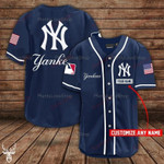 Personalize Baseball Jersey - New York Yankees Personalized Baseball Jersey Shirt 76 - Baseball Jersey LF