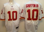 Nike Washington Redskins #10 Robert Griffin Iii White Elite Jersey Nfl