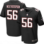 Men's Atlanta Falcons #56 Sean Weatherspoon Black Alternate Stitched Nfl Nike Elite Jersey Nfl