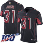 Nike Cardinals #31 David Johnson Black Men's Stitched Nfl Limited Rush 100Th Season Jersey Nfl
