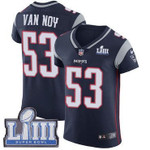 #53 Elite Kyle Van Noy Navy Blue Nike Nfl Home Men's Jersey New England Patriots Vapor Untouchable Super Bowl Liii Bound Nfl