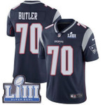 #70 Limited Adam Butler Navy Blue Nike Nfl Home Men's Jersey New England Patriots Vapor Untouchable Super Bowl Liii Bound Nfl
