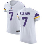 Men's Nike Minnesota Vikings #7 Case Keenum White Stitched Nfl Vapor Untouchable Elite Jersey Nfl