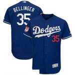 Men's Los Angeles Dodgers 35 Cody Bellinger Royal 2019 Spring Training Flexbase Jersey Mlb