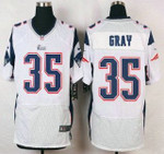 New England Patriots #35 Jonas Gray White Road Nfl Nike Elite Jersey Nfl