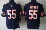 Nike Chicago Bears #55 Lance Briggs Blue Limited Jersey Nfl