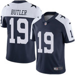 Nike Dallas Cowboys #19 Brice Butler Navy Blue Thanksgiving Men's Stitched Nfl Vapor Untouchable Limited Throwback Jersey Nfl