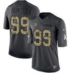 Men's Minnesota Vikings #99 Danielle Hunter Black Anthracite 2016 Salute To Service Stitched Nfl Nike Limited Jersey Nfl