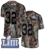 #32 Limited Troy Hill Camo Nike Nfl Men's Jersey Los Angeles Rams Rush Realtree Super Bowl Liii Bound Nfl