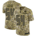 Nike Buccaneers #54 Lavonte David Camo Men's Stitched Nfl Limited 2018 Salute To Service Jersey Nfl