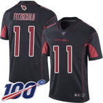 Nike Cardinals #11 Larry Fitzgerald Black Men's Stitched Nfl Limited Rush 100Th Season Jersey Nfl