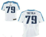 Men's Tennessee Titans #79 Sebastian Tretola White Road Stitched Nfl Nike Elite Jersey Nfl