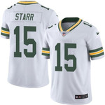 Nike Green Bay Packers #15 Bart Starr White Men's Stitched Nfl Vapor Untouchable Limited Jersey Nfl