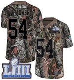 #54 Limited Dont'a Hightower Camo Nike Nfl Youth Jersey New England Patriots Rush Realtree Super Bowl Liii Bound Nfl