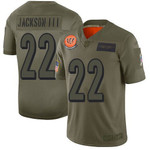 Nike Bengals #22 William Jackson Iii Camo Men's Stitched Nfl Limited 2019 Salute To Service Jersey Nfl