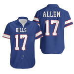 Buffalo Bills Josh Allen Game Royal jersey inspired style Hawaiian Shirt