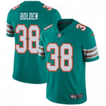 Men's Miami Dolphins #38 Brandon Bolden Nike Limited Alternate Vapor Untouchable Aqua Jersey Nfl