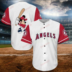 Los Angeles Angels Baseball Jersey 18 - Baseball Jersey Lf