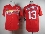 Men's St. Louis Cardinals #13 Matt Carpenter 2015 Red Jersey Mlb