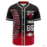 Chicago Bulls Basketball All Over Printed Baseball Jersey For Fans - Baseball Jersey Lf