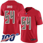 Nike Buccaneers #54 Lavonte David Red Men's Stitched Nfl Limited Rush 100Th Season Jersey Nfl