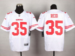 Nike San Francisco 49Ers #35 Eric Reid White Elite Jersey Nfl
