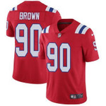 Nike New England Patriots #90 Malcom Brown Red Alternate Men's Stitched Nfl Vapor Untouchable Limited Jersey Nfl