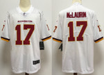 Men's Washington Redskins #17 Terry Mclaurin White New 2020 Vapor Untouchable Stitched Nfl Nike Limited Jersey Nfl
