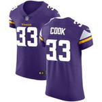 Men's Nike Minnesota Vikings #33 Dalvin Cook Purple Team Color Stitched Nfl Vapor Untouchable Elite Jersey Nfl