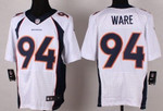Nike Denver Broncos #94 Demarcus Ware 2013 White Elite Jersey Nfl