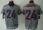 Nike Houston Texans #24 Johnathan Joseph Gray Shadow Elite Jersey Nfl