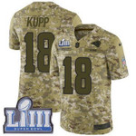 #18 Limited Cooper Kupp Camo Nike Nfl Men's Jersey Los Angeles Rams 2018 Salute To Service Super Bowl Liii Bound Nfl