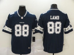 Men's Dallas Cowboys #88 Ceedee Lamb Navy Blue 2020 New Vapor Untouchable Stitched Nfl Nike Limited Jersey Nfl