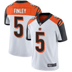 Bengals #5 Ryan Finley White Men's Stitched Football Vapor Untouchable Limited Jersey Nfl