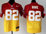 Nike Kansas City Chiefs #82 Dwayne Bowe Red/Yellow Fadeaway Elite Jersey Nfl