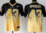Nike New Orleans Saints #43 Darren Sproles Black/Gold Fadeaway Elite Jersey Nfl