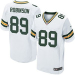Men's Green Bay Packers #89 Dave Robinson White Road Nfl Nike Elite Jersey Nfl