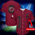 Personalize Baseball Jersey - South Carolina Gamecocks Personalized Baseball Jersey Shirt 162 - Baseball Jersey LF