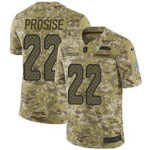 Nike Seahawks #22 C. J. Prosise Camo Men's Stitched Nfl Limited 2018 Salute To Service Jersey Nfl