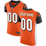 Personalize Jerseymen's Nike Cincinnati Bengals Customized Orange Alternate Vapor Untouchable Custom Elite Nfl Jersey Nfl