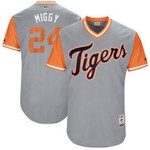 Men's Detroit Tigers Miguel Cabrera Miggy Majestic Gray 2017 Players Weekend Jersey Mlb