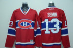 Montreal Canadiens #13 Alexander Semin Reebok Red Home Premier Nhl Jersey Nhl