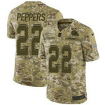 Nike Browns #22 Jabrill Peppers Camo Men's Stitched Nfl Limited 2018 Salute To Service Jersey Nfl